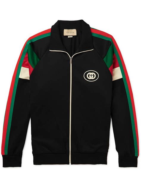 gucci jersey bomber jacket|Gucci bomber jacket price.